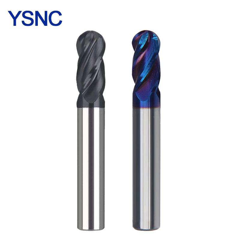 Diy Cnc Router Electronics - HRC65 4 Flute Ball End Mill