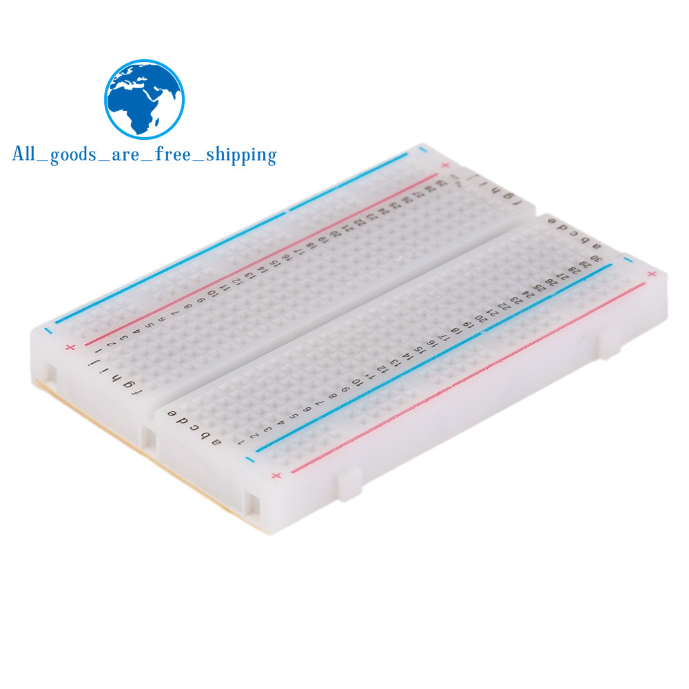 Diy Electronics Breadboard - 1/3pcs 8.5x5.5cm 400 Tie Points Solderless