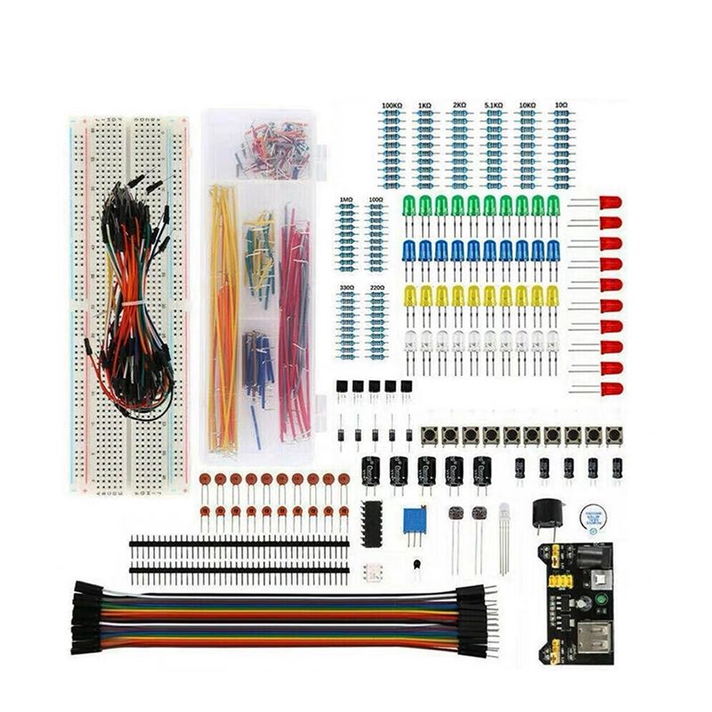 Diy Electronics Components - T23C MB-102 DIY Project Starter Kit