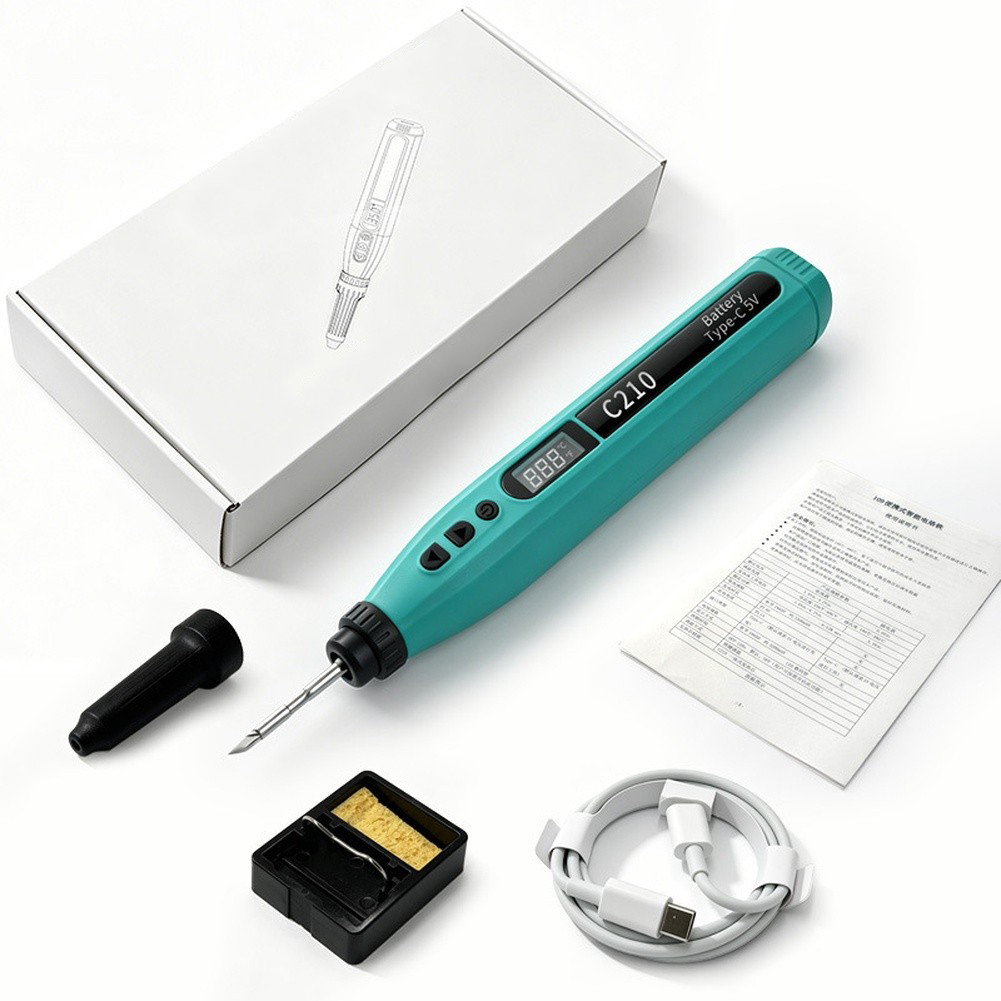 Useful Diy Electronics - Smart Digital USB Soldering Iron Set