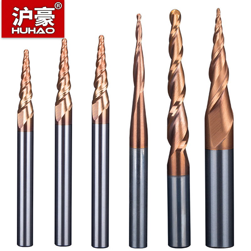 Diy Cnc Router Electronics - HUHAO Spiral Ball Nose Tapered End