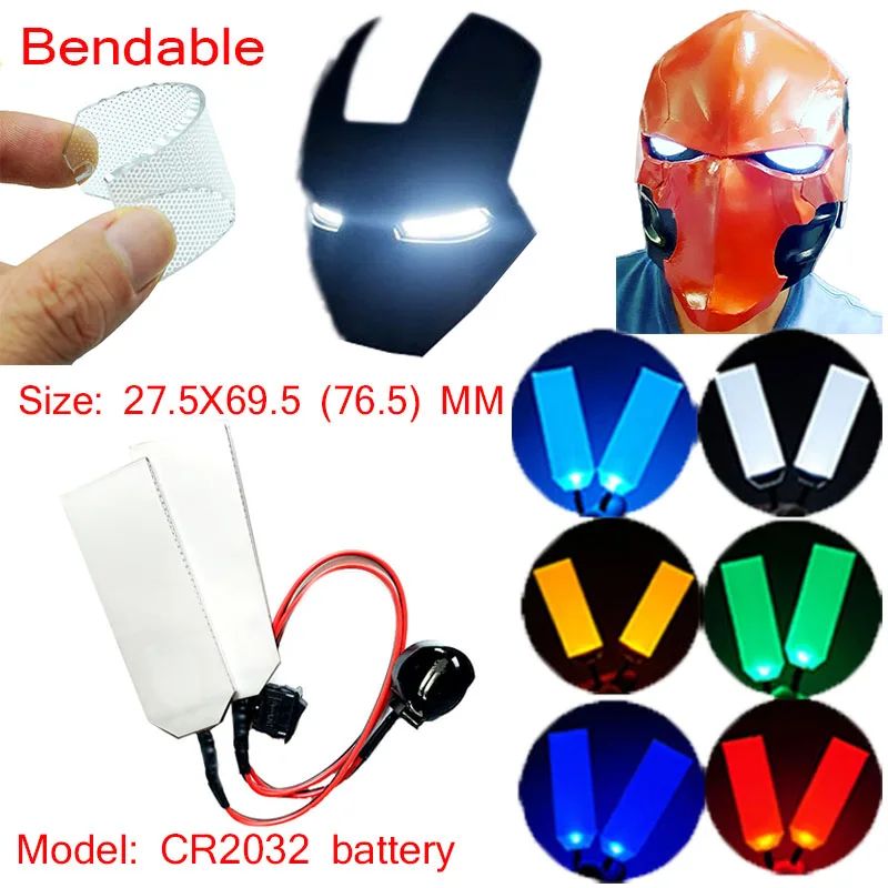 Diy Halloween Electronics - 27.5X69.5(76.5)mm Dẻo Có Thể Uốn Cong