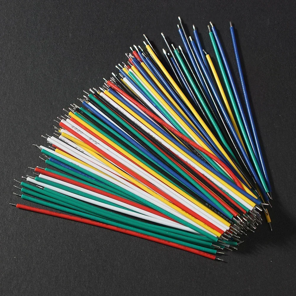 Diy Electronics Breadboard - 120PCS 24AWG/26AWG Tinned Copper Jumper Wires