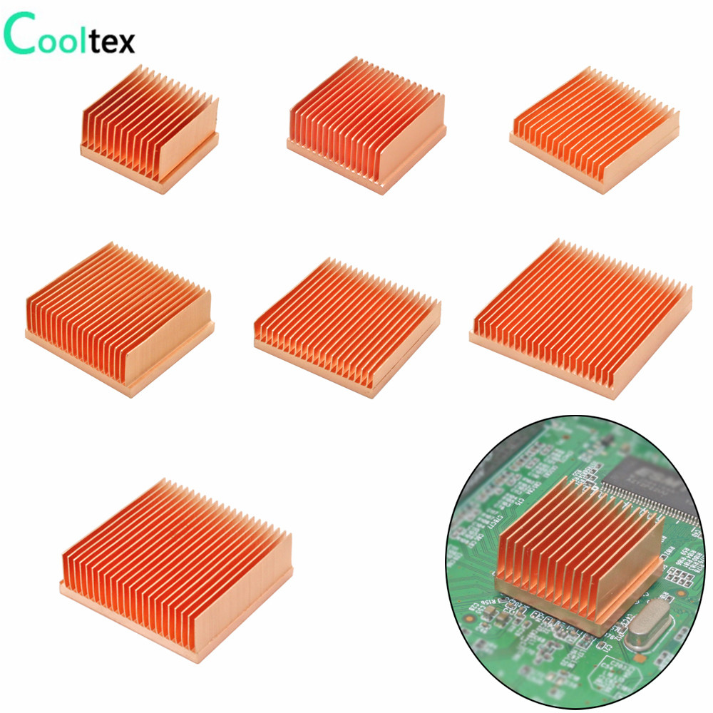 Diy Electronics For Home - DIY Pure Copper Heatsink Skiving Fin