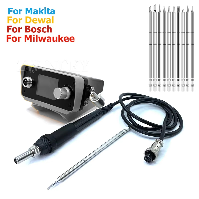 Useful Diy Electronics - Cordless Soldering Iron Station For Dewaltt/Makita/Milwaukee/Bosch，18V
