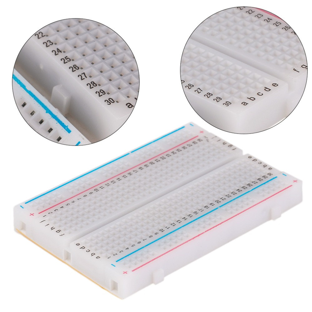 1/3pcs 8.5x5.5cm 400 Tie Point - đánh giá và giá Diy Electronics Breadboard
