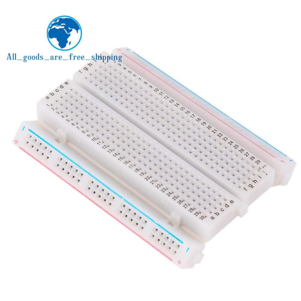 1/3pcs 8.5x5.5cm 400 Tie Point - đánh giá và giá Diy Electronics Breadboard
