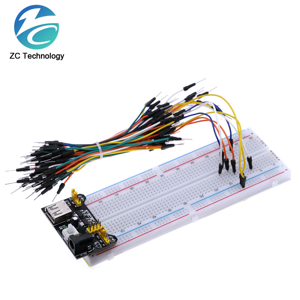 MB-102 MB102 Bo Mạch 400 830 Đ - đánh giá và giá Diy Electronics Breadboard