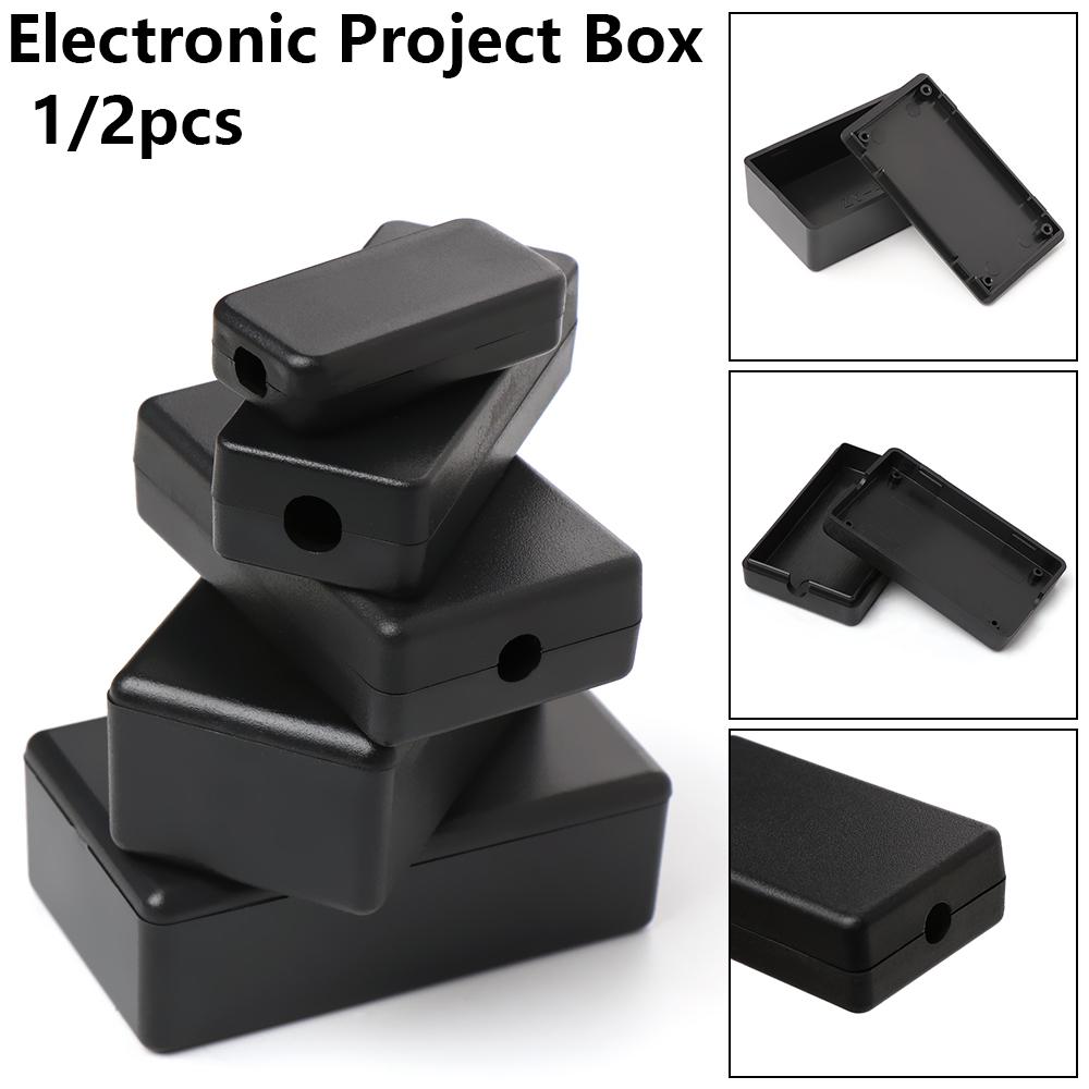 Durable 1/2 Pcs Black ABS Plas - đánh giá và giá Diy Enclosure For Electronics