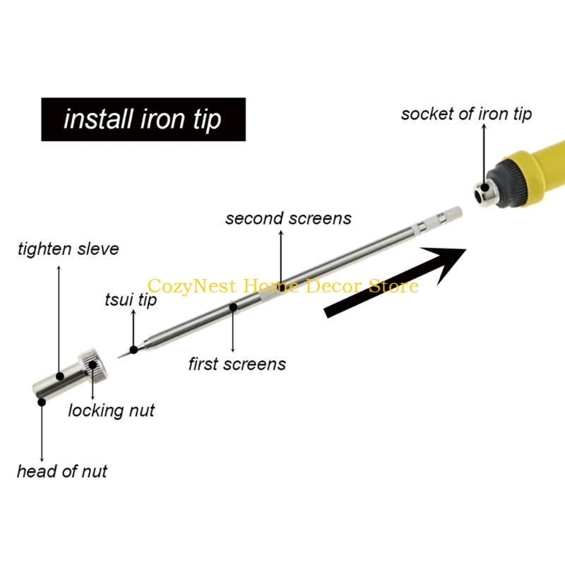 Tay cầm trạm hàn 92MF T12 Tay  - đánh giá và giá Useful Diy Electronics