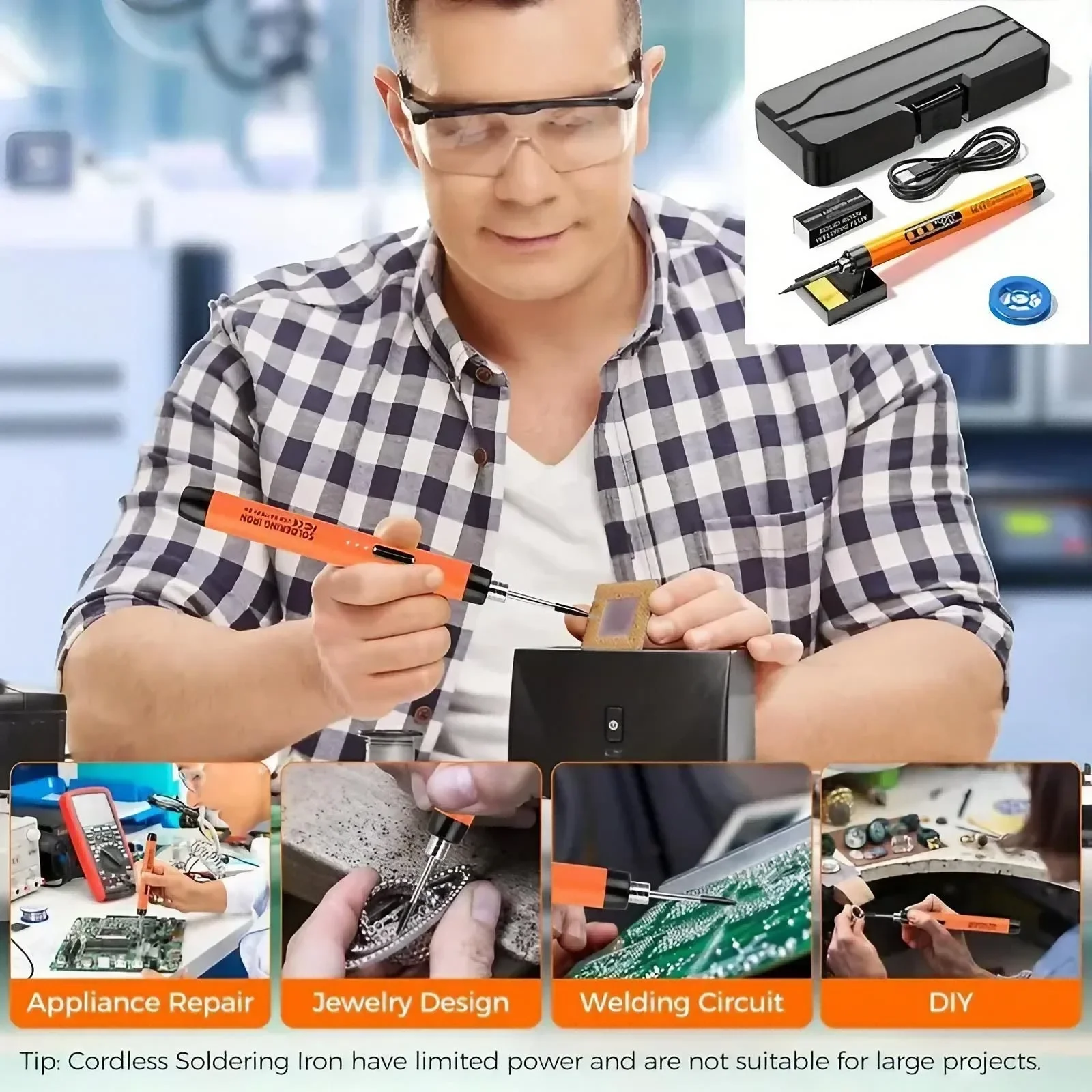 Precision Rechargeable Mini So - đánh giá và giá Diy Electronics Bench