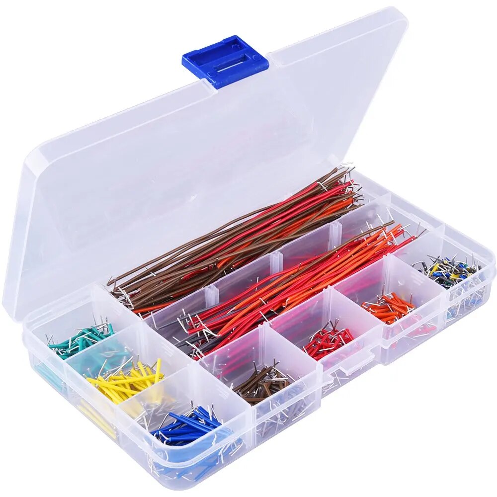 560 Pieces Jumper Wire Kit 14  - đánh giá và giá Diy Electronics Breadboard