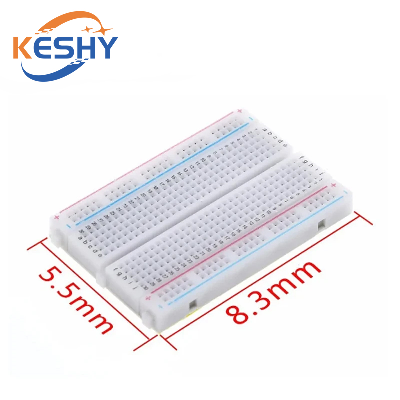 400 Tie Points Solderless PCB  - đánh giá và giá Diy Electronics Breadboard