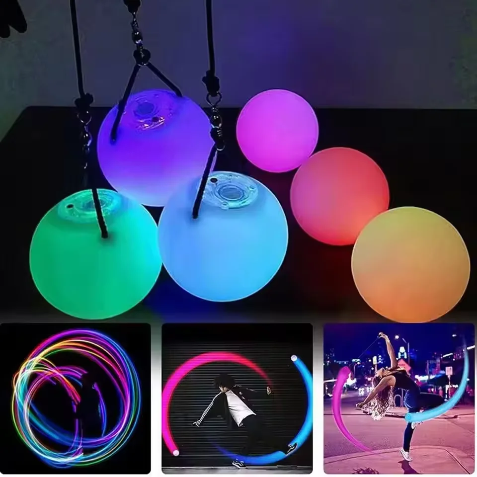 LED Poi Prop 2 Pack Colorful L - đánh giá và giá Diy Halloween Electronics
