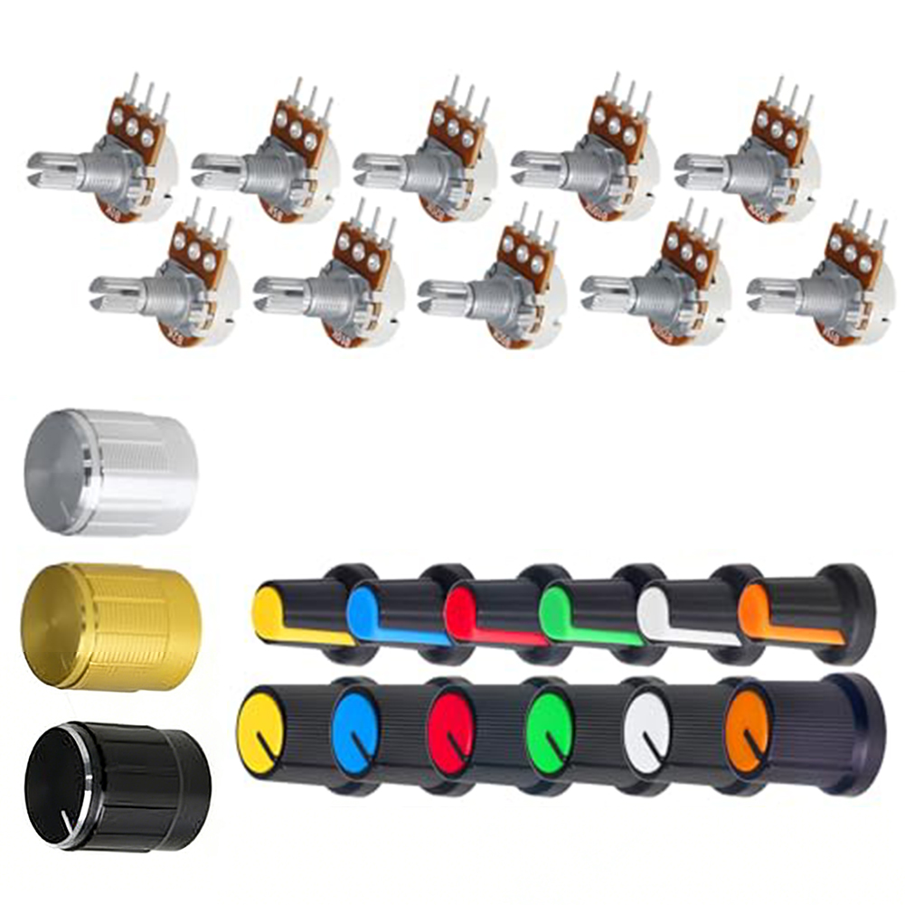 84 Piece Potentiometer Kit 1K  - đánh giá và giá Diy Guitar Electronics Kit