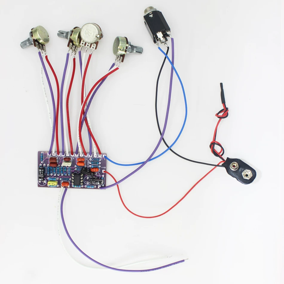 Jazz Bass Active Preamp Kit, 3 - đánh giá và giá Diy Guitar Electronics Kit