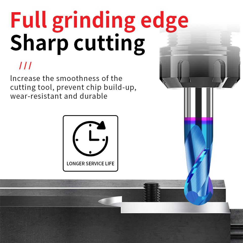 AUGT Bóng Mũi Cấp Cối Xay HRC6 - đánh giá và giá Diy Cnc Router Electronics