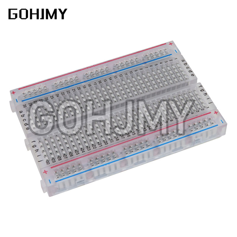 10pcs Transparent mini bread b - đánh giá và giá Diy Electronics Breadboard