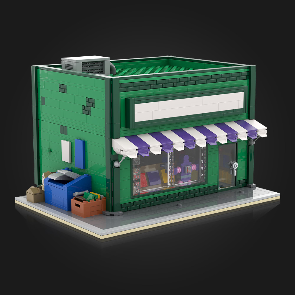 MOC Movie Street View The Andr - đánh giá và giá Diy Electronics Shop