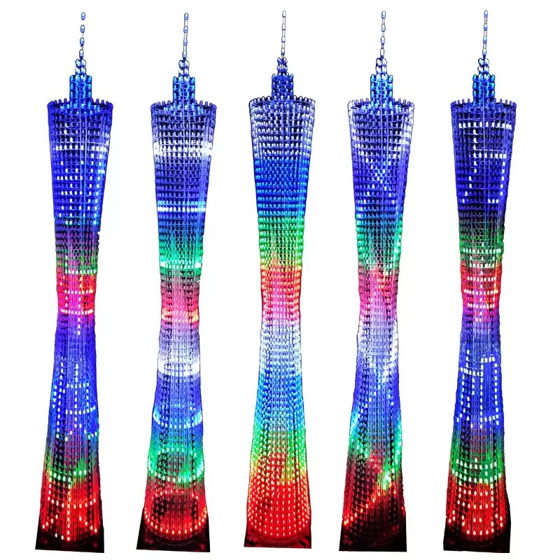 64 Layers Canton Tower DIY Ele - đánh giá và giá Useful Diy Electronics