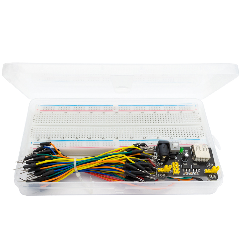3.3V/5V MB102 Breadboard+ MB-1 - đánh giá và giá Diy Electronics Breadboard