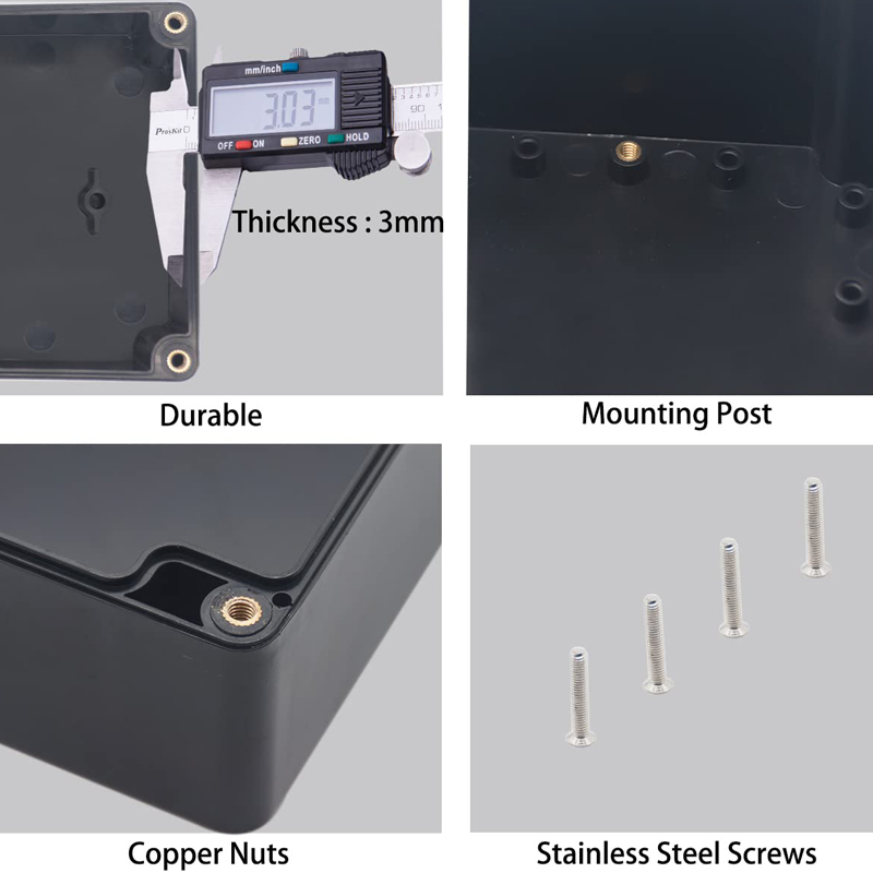 Waterproof Junction Box ABS Pl - đánh giá và giá Diy Enclosure For Electronics